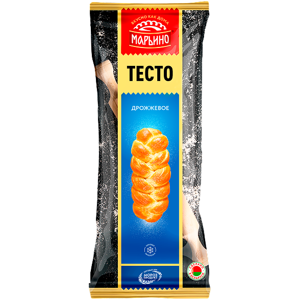 «МАРЬИНО» тесто сдобное дрожжевое замороженное 